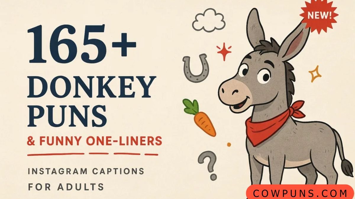 Donkey puns
