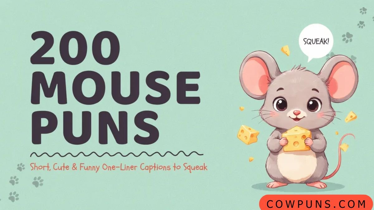 Mouse puns