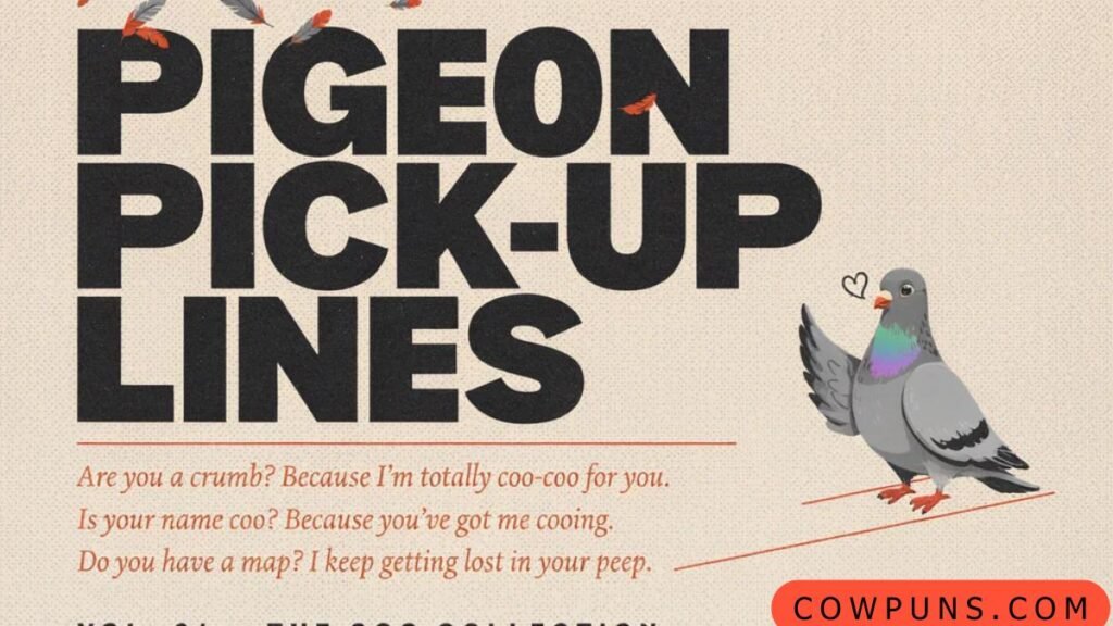Pigeon Pick-Up Lines
