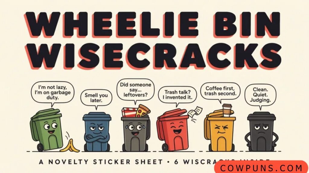 Wheelie Bin Wisecracks